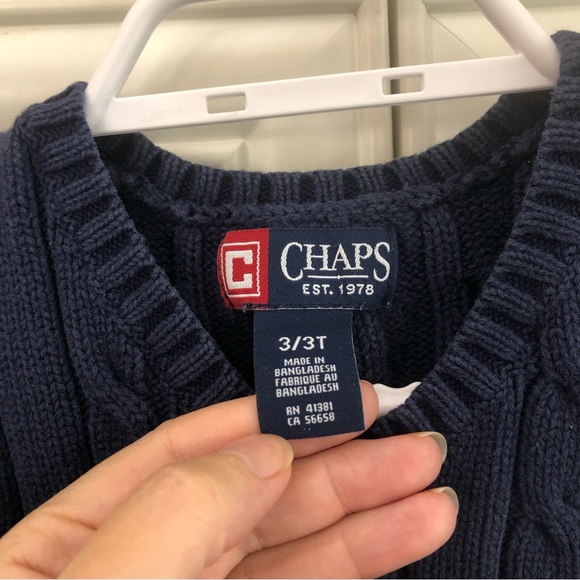 Chaps boys sweater vest - Picture 8 of 8